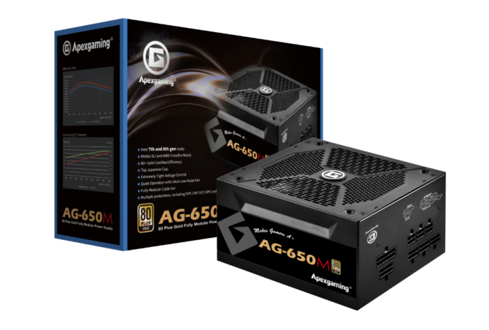 Quantum Alimentatore 650W A-RGB Full Modular 80 Bronze, Raffreddamento - Foto 6